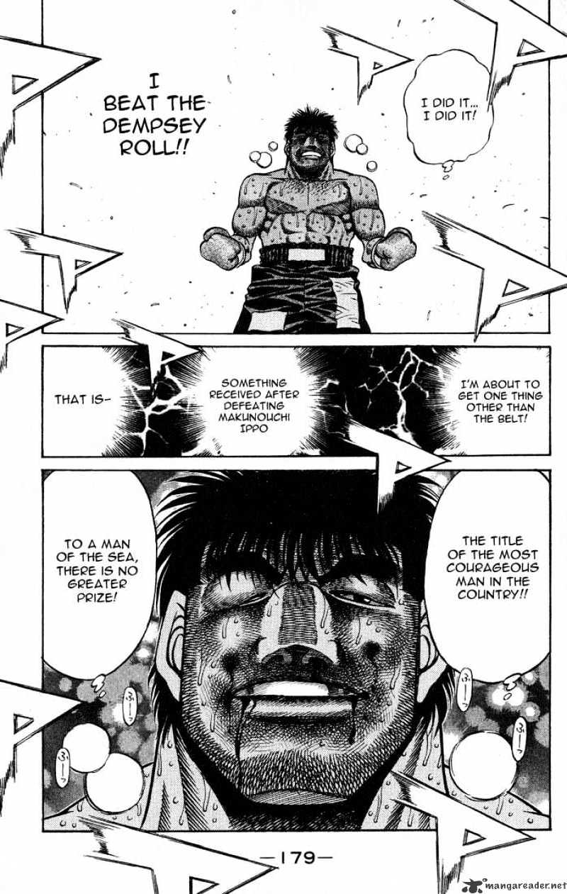 Hajime no Ippo: Fighting Spirit, Chapter 433 image 16